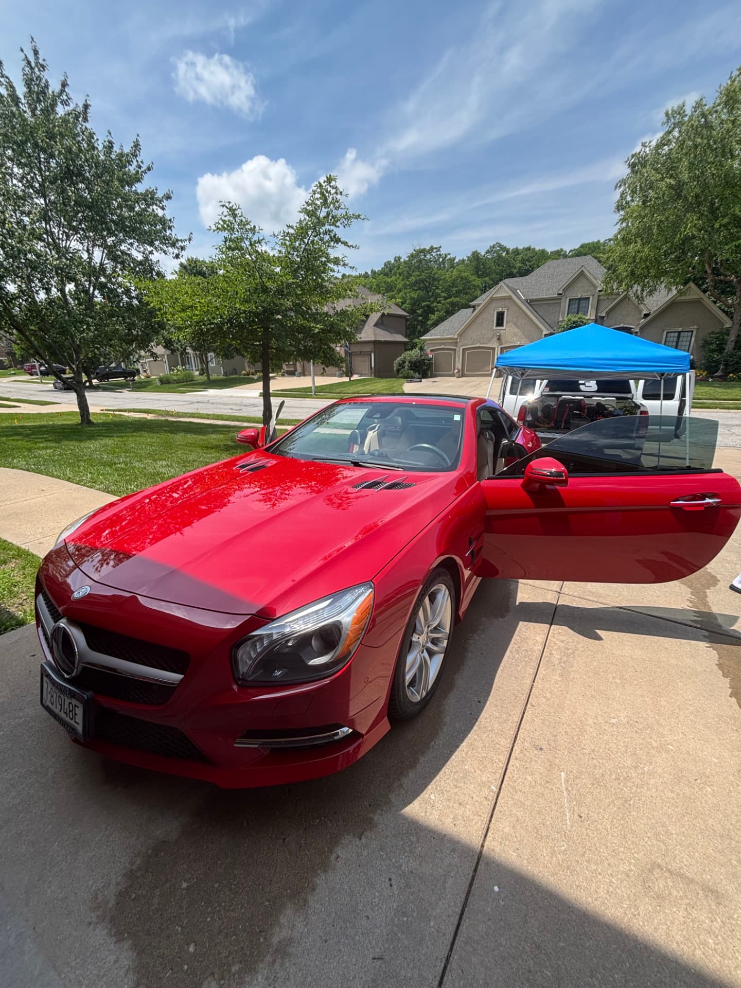 Freshly detailed vehicle by Prestige Auto Detail in Kansas City